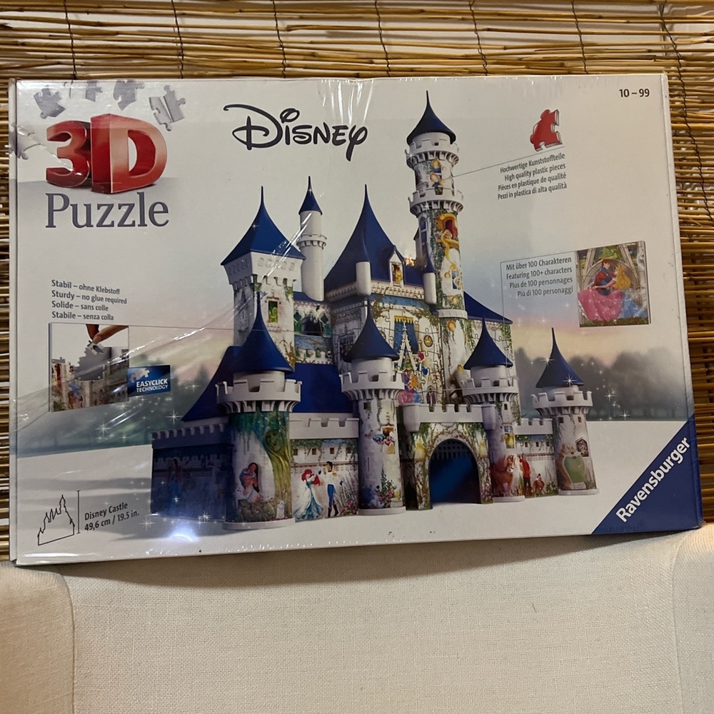 Ravensburger Disney 3D Castle Puzzle - Blue & White